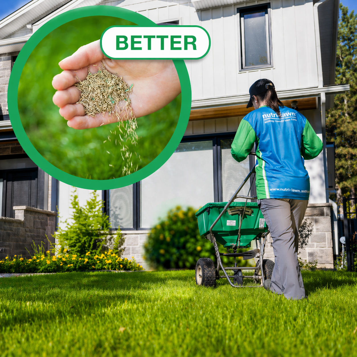 Core Aeration with Overseeding - 10% off