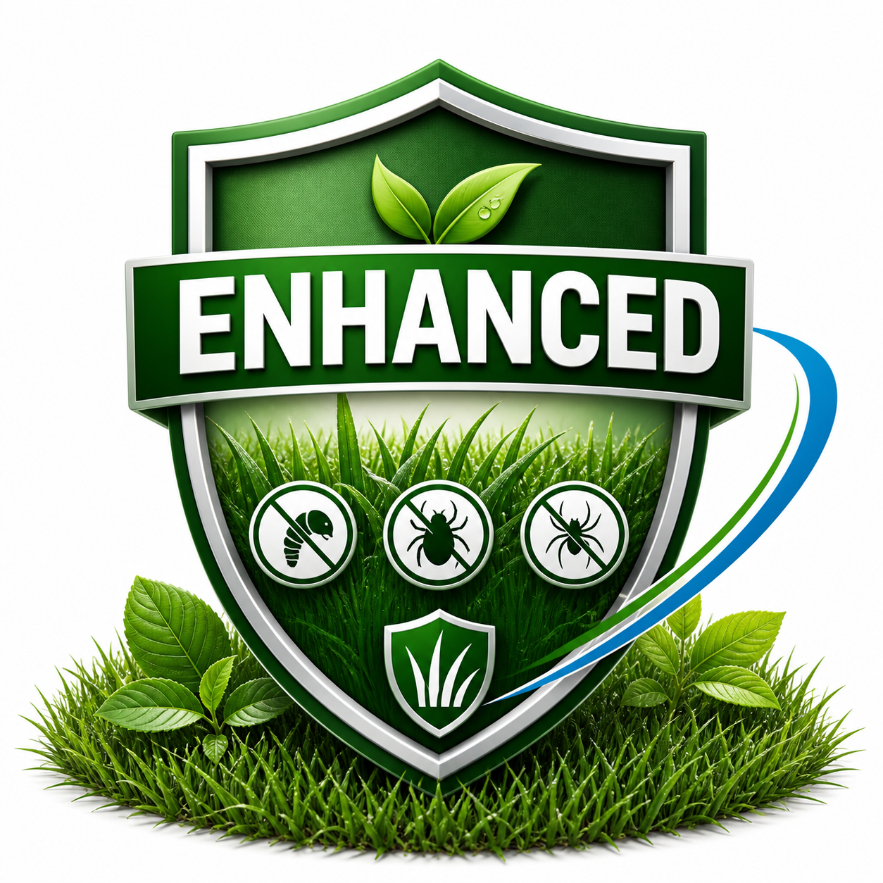 Enhanced Insect Bundle - Grub Control, Tick Control - 2 Visits, FREE Kelp Bio-Stimulant